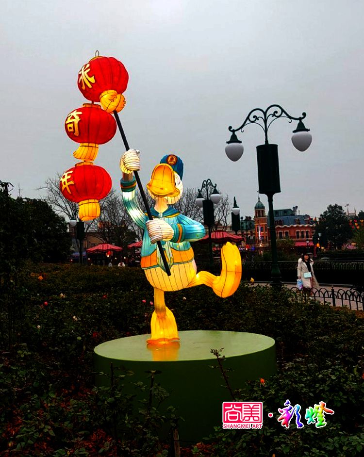 上海迪士尼花燈